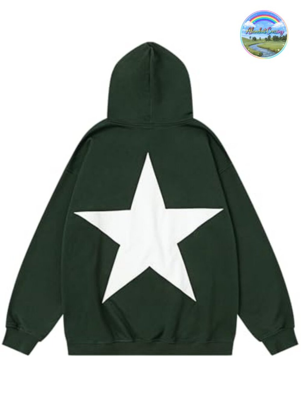 Y2K Oversized Star Hoodie Pullover Sweatshirt Unisex Streetwear